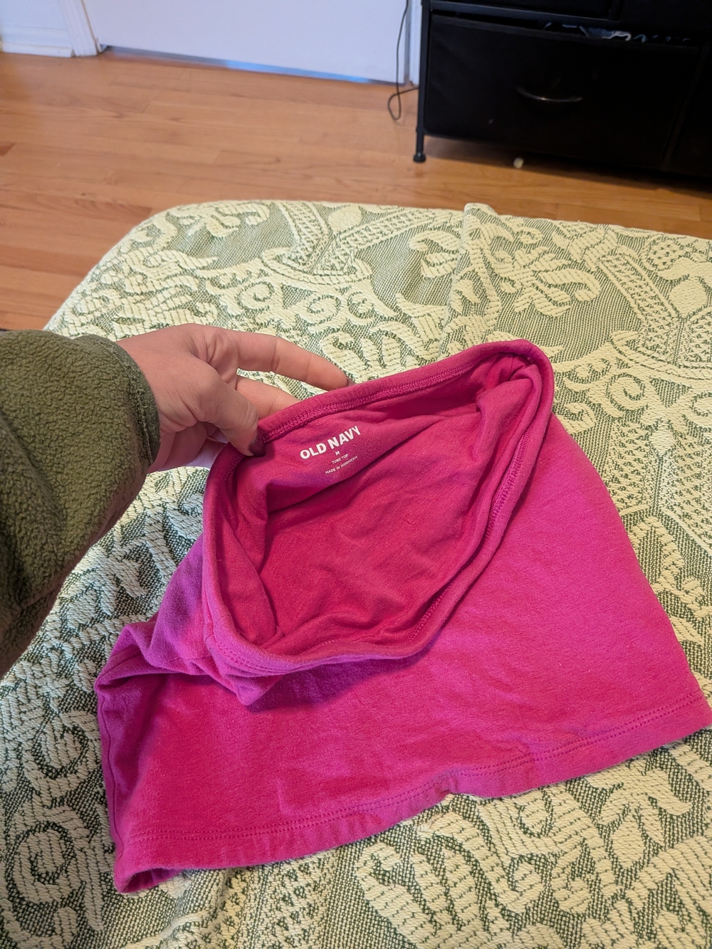 Old Navy Magenta Pink Tube Tank Top